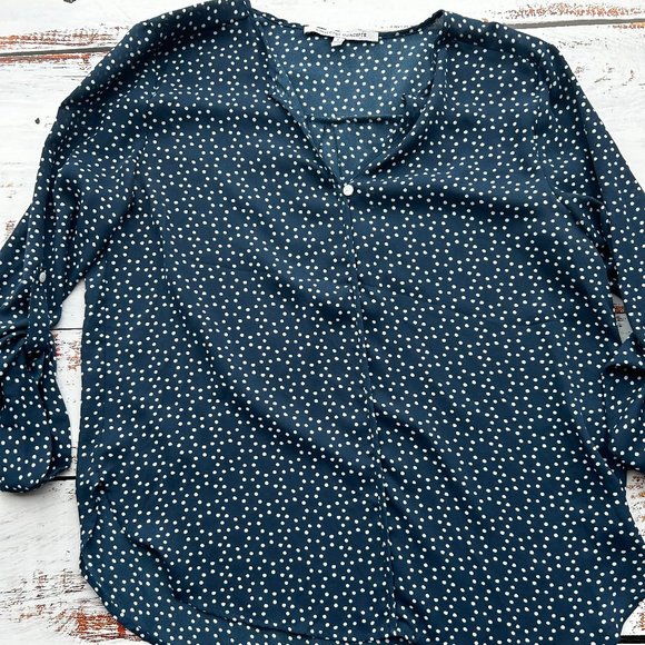 Collective Concepts Sarkise Single Button Blouse - Picture 1 of 2